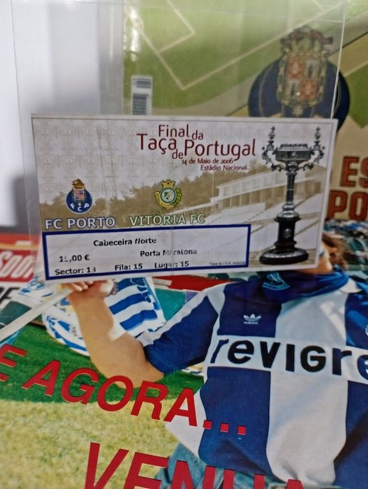 Troco Supertaça e da Taça de Portugal FC Porto Benfica Estrela Amadora