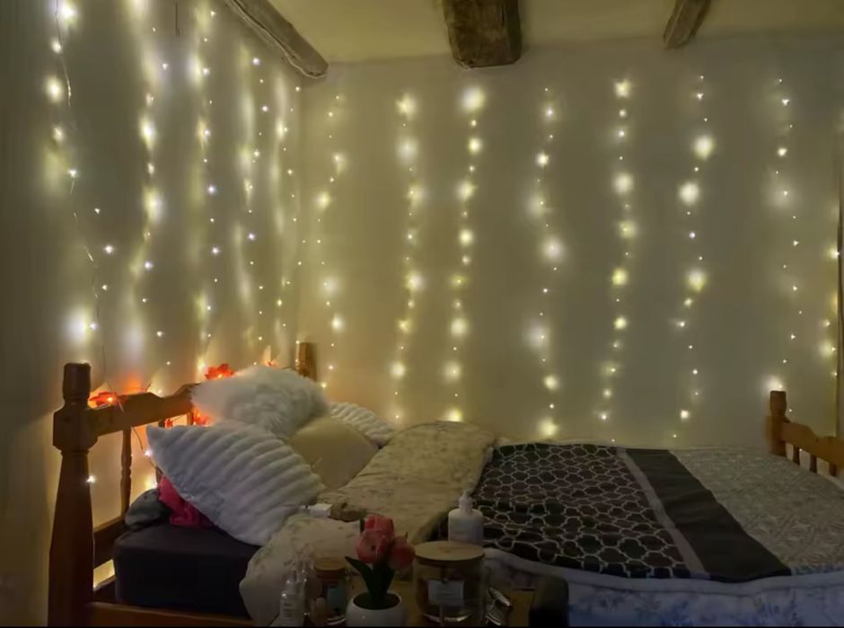 Гирлянда штора 3м*3м светодиодная usb с пультом