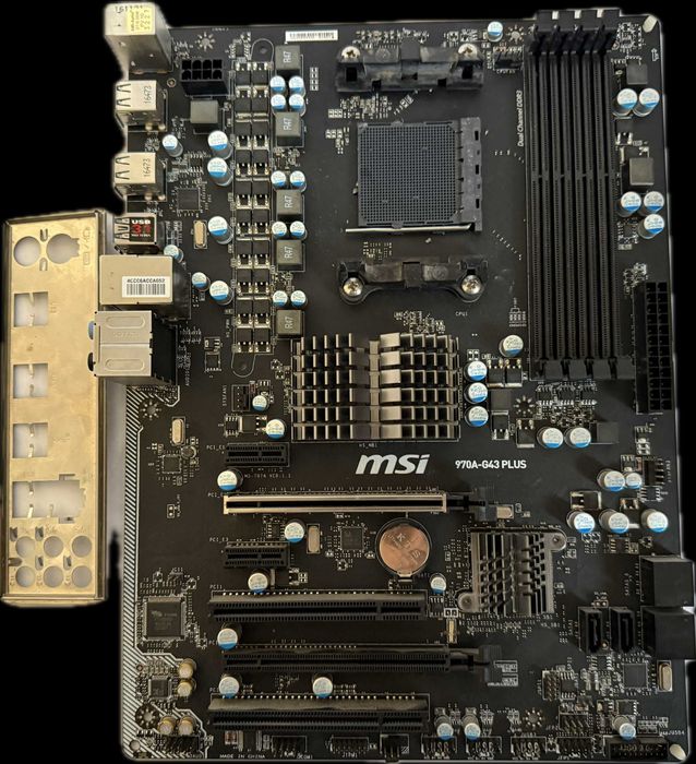 Płyta główna ATX MSI 970A-G43 PLUS AM3+
