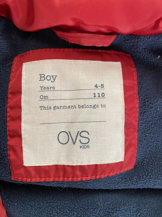 Пуховик оригінал OVS на хлапчика