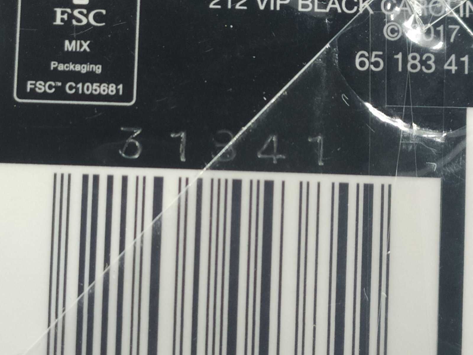 Carolina Herrera 212 VIP Black edp 100 мл Оригинал