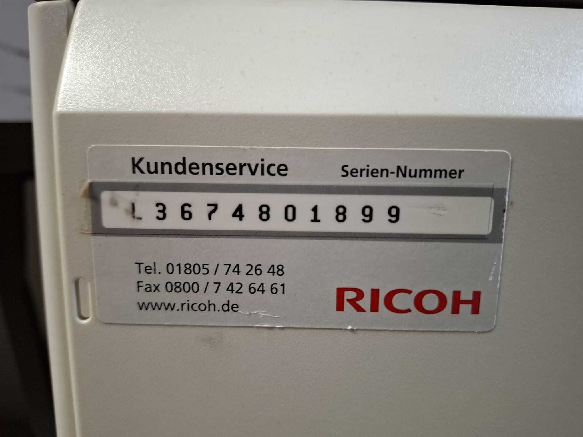 RICOH Aficio MP C2500