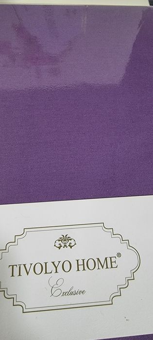 Простыни сатиновые Tivolyo Home 240*260+наволочки 2-50*70