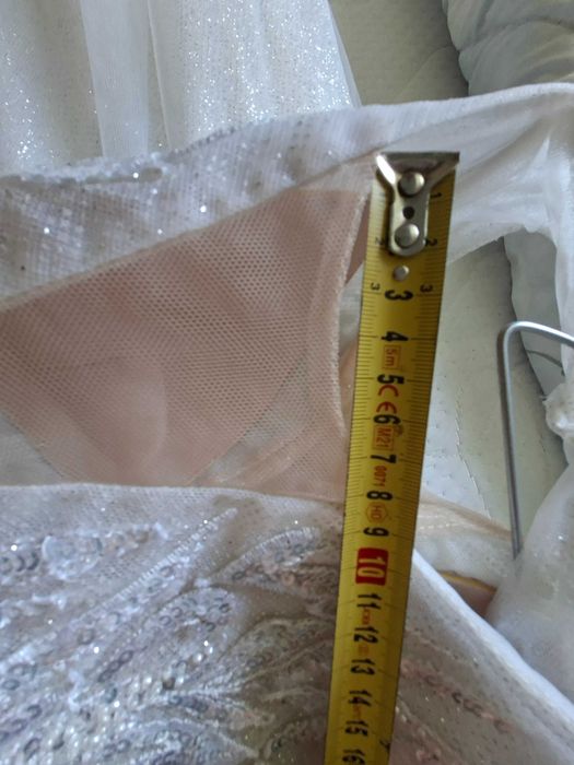 Suknia ślubna ecru 36/38