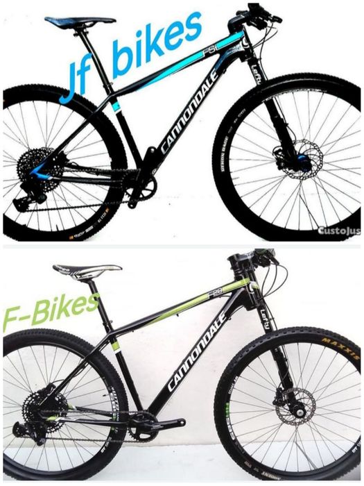 JF-Bikes Duas Bicicletas Cannondale Fsi, f29 Carbono M e L