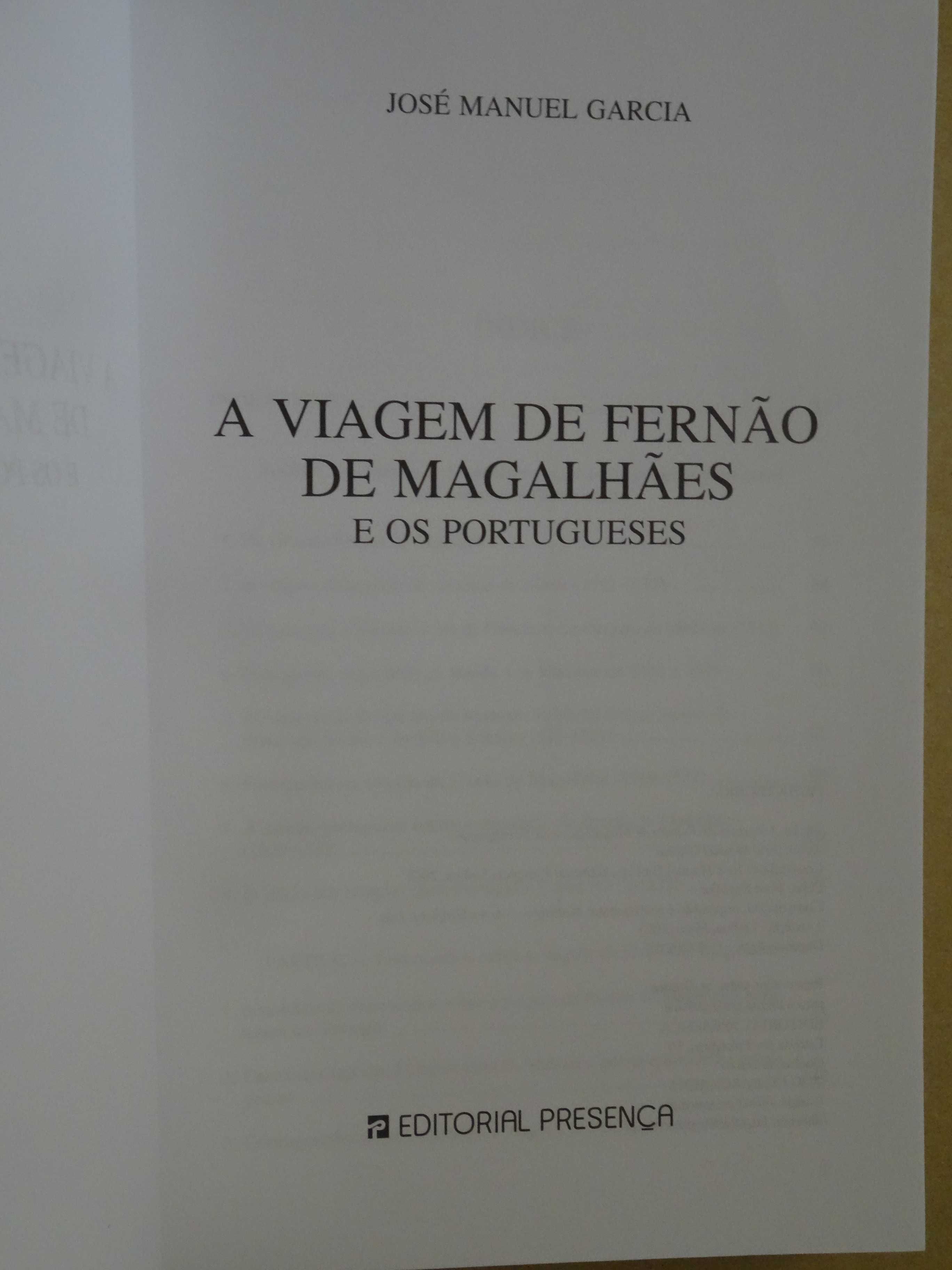 A Viagem de Fernão de Magalhães e os Portugueses de José Manuel Garcia