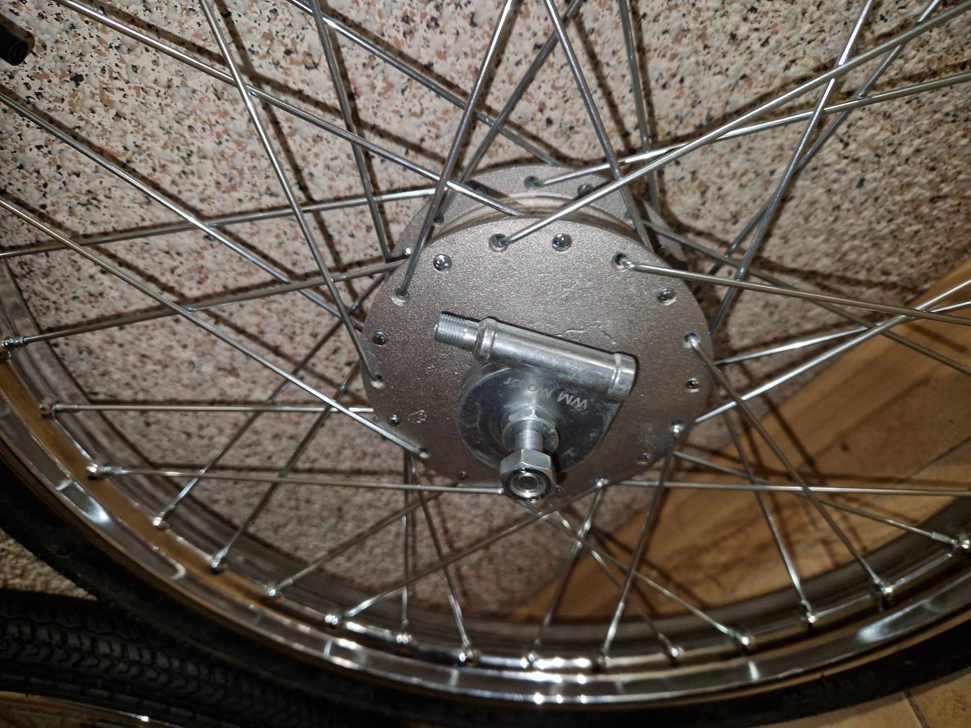 Odnowione kola kpl Romet komar r19" pl wycentrowane