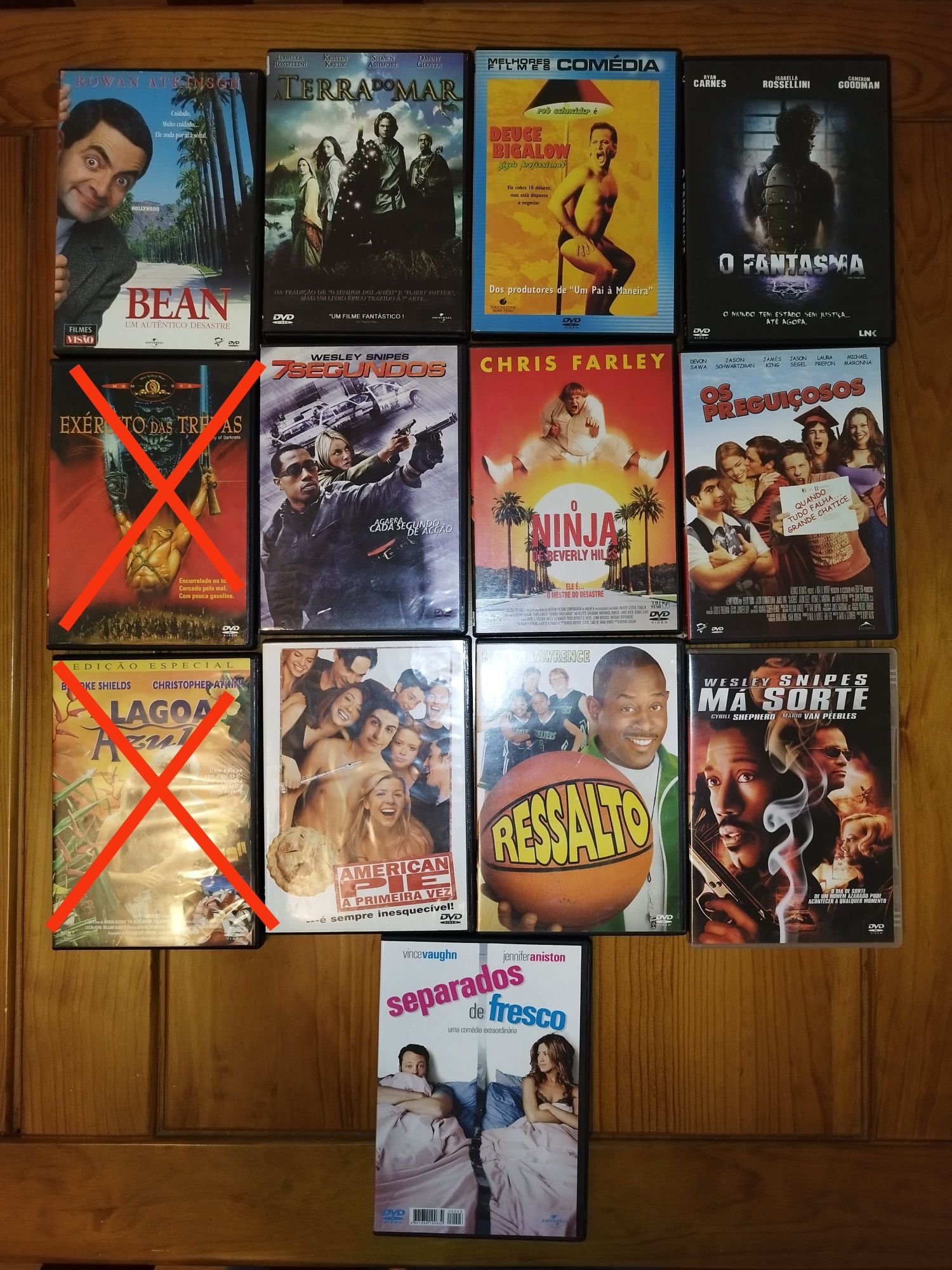 Lote de 16 DVDs variados