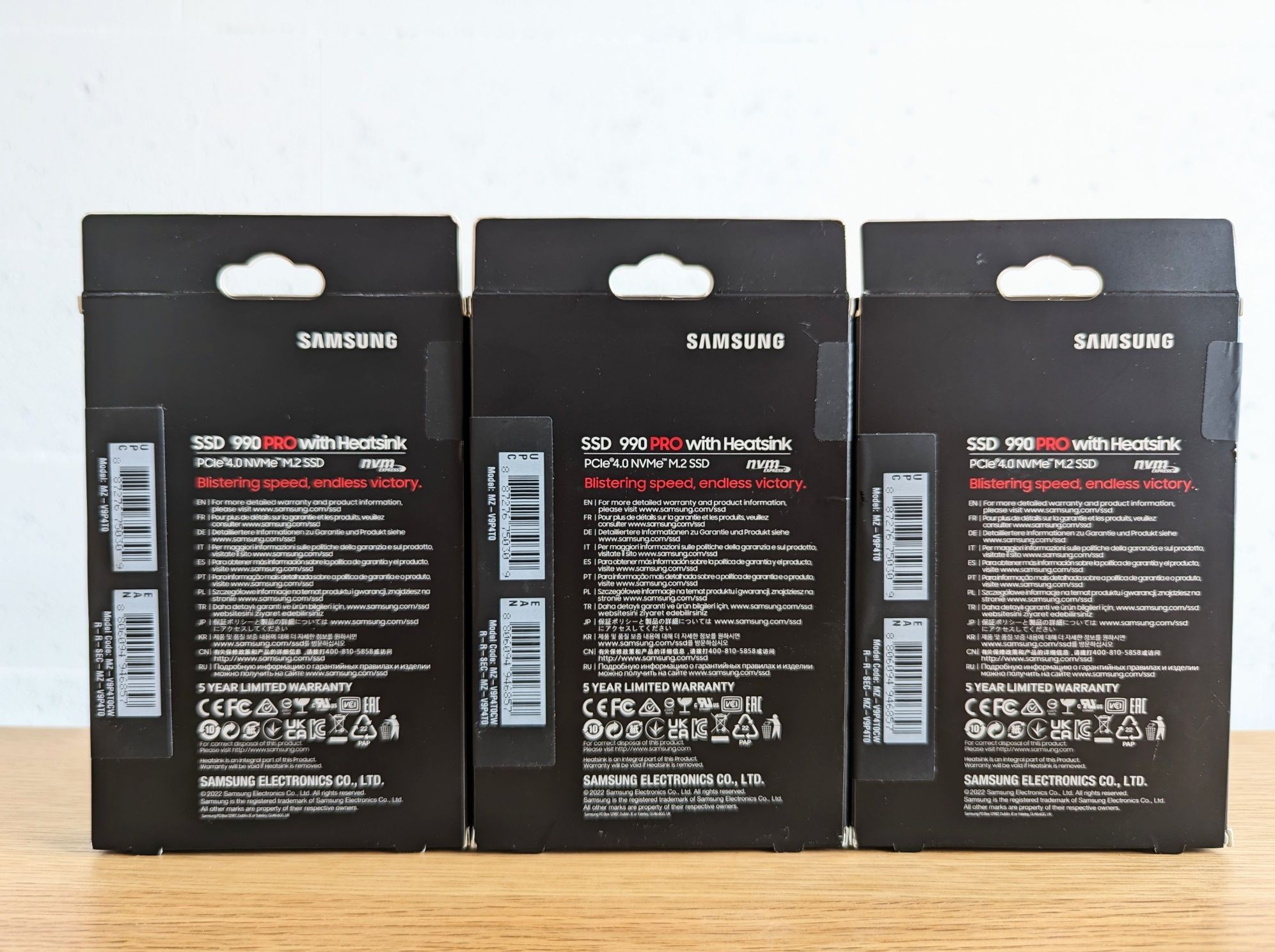 SSD Samsung 990 Pro 4TB with Heatsink (MZ-V9P4T0CW) + New+ В наявності