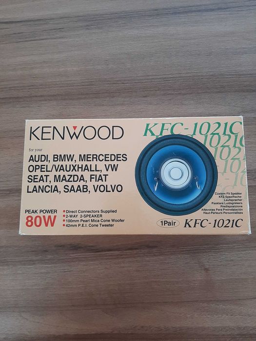 Colunas Kenwood novas