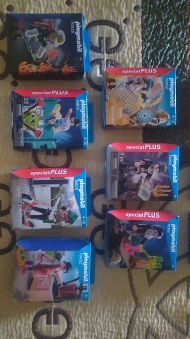 Playmobil 10 sets novos e selados