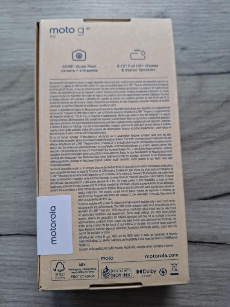 Moto G35 5G nowy