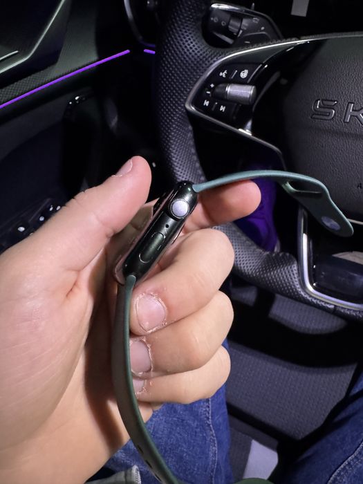 Apple Watch green, 7 series, 45 mm, 84%