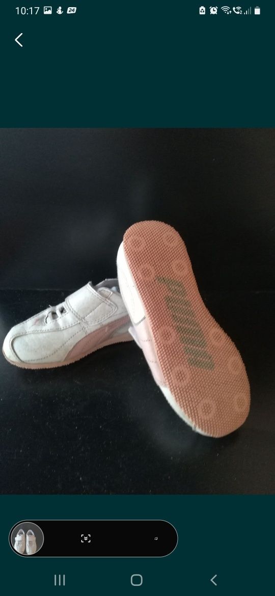 Buciki Puma adidaski dziewczynka r.28
