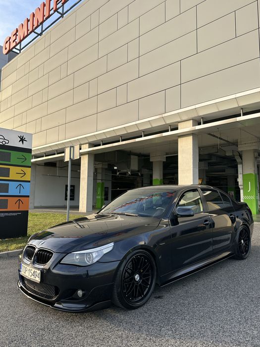 BMW E60 2005r – 525d M57 220 KM – zadbane, doinwestowane M PAKIET