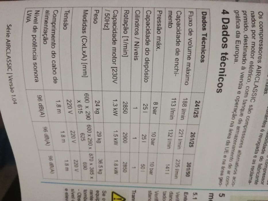 Compressor Aircraft 241/25E