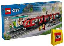 LEGO City 60423 Tramwaj miejski ze stacją nowe