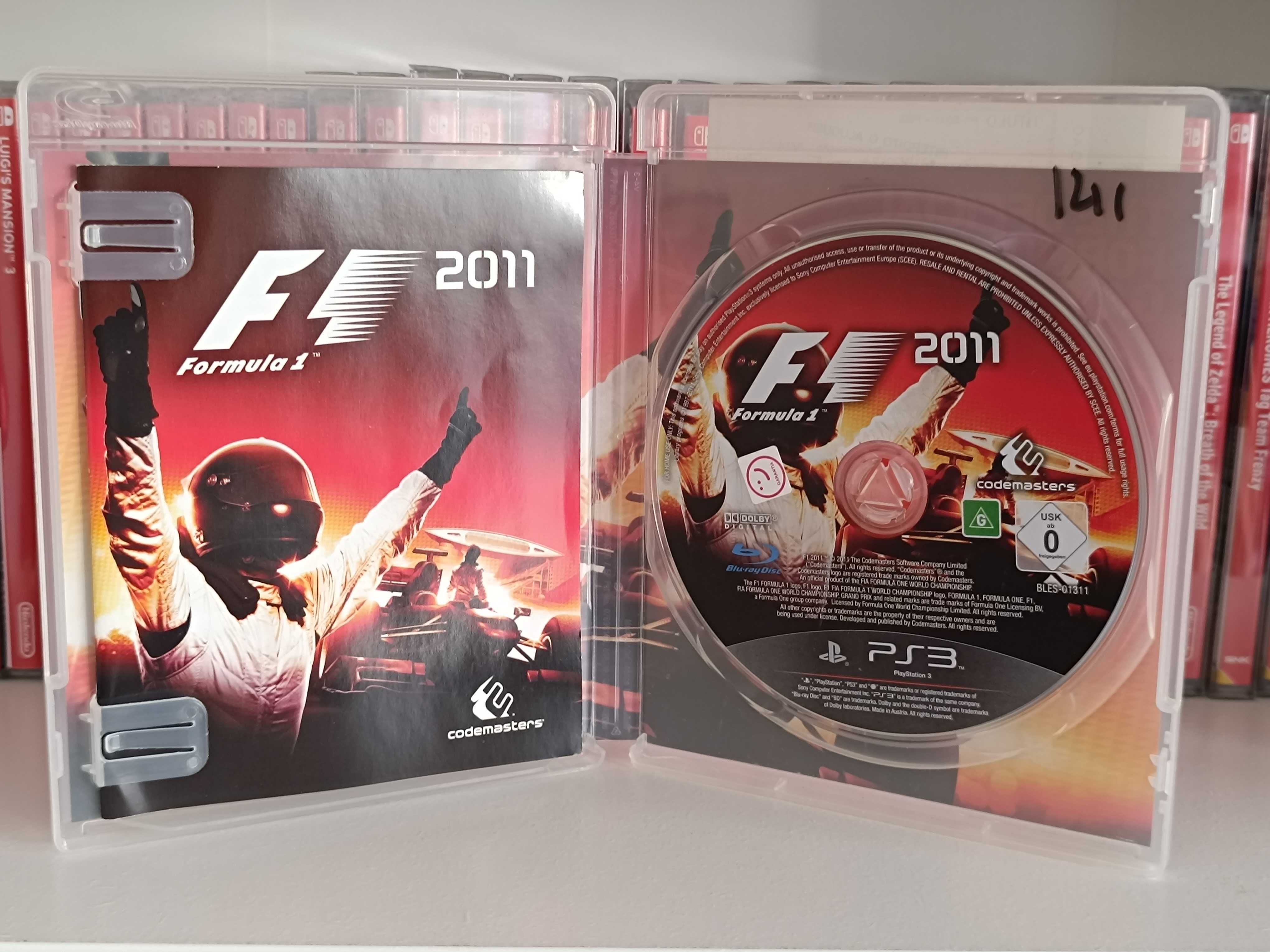 PS3 Jogos Formula 1 2011 e Formula 1 Championship Edition