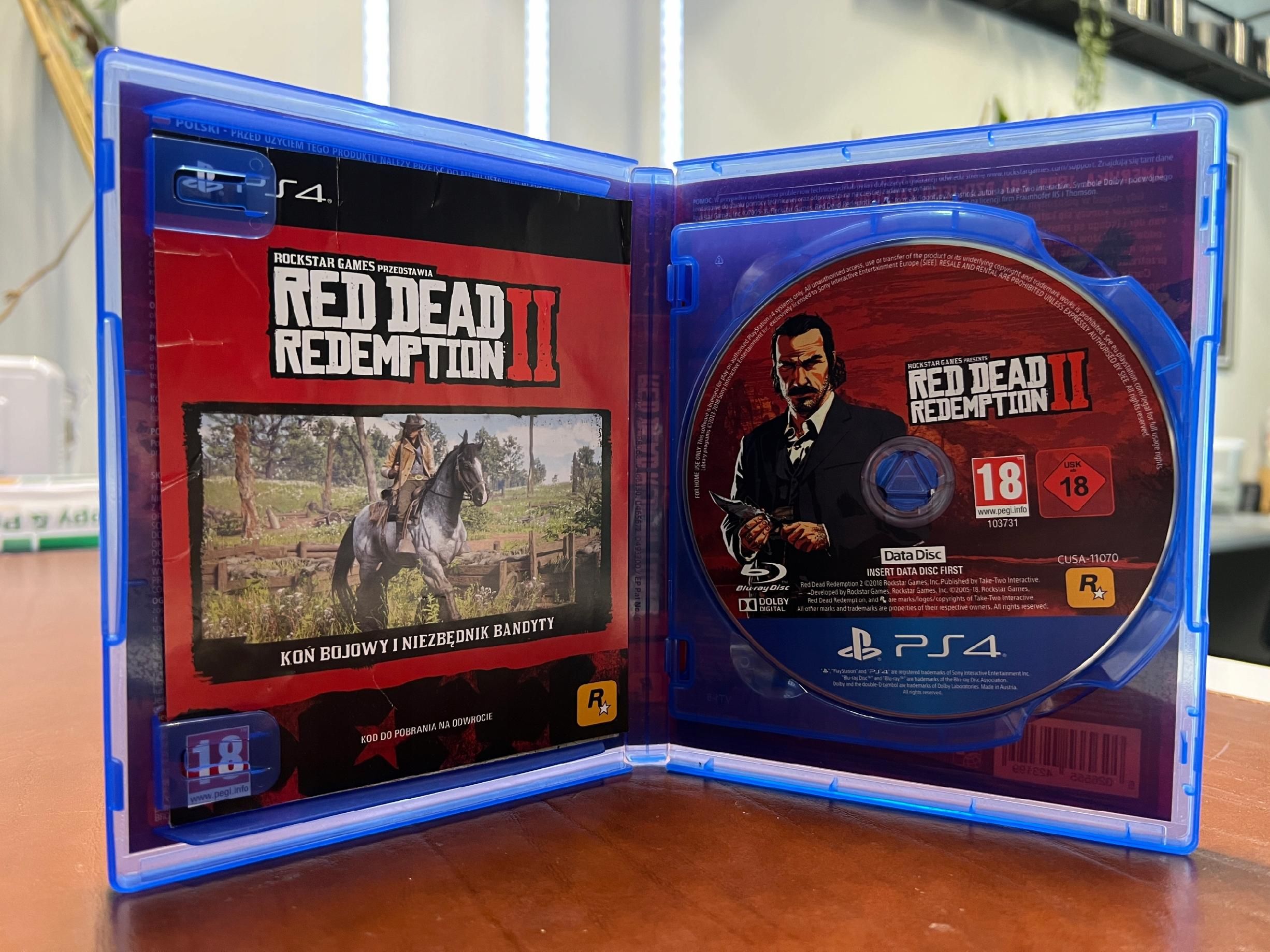 PS4 Red Dead Redemption 2 Po Polsku
