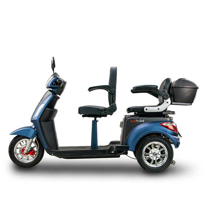 Dwuosobowy Inwalidzki Skuter elektryczny Bili Bike Shino G5 1000W