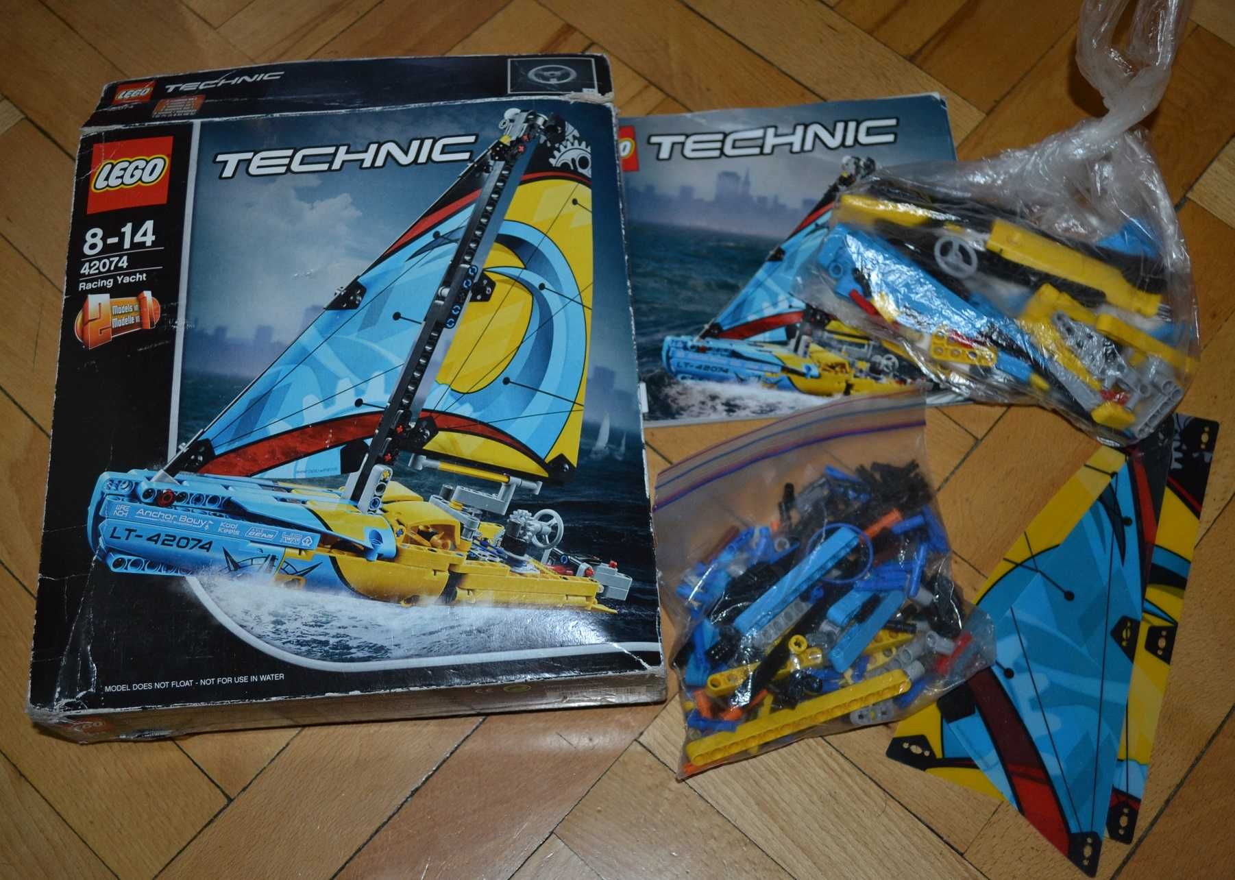Lego TECHNIC 42074 Jacht wyścigowy