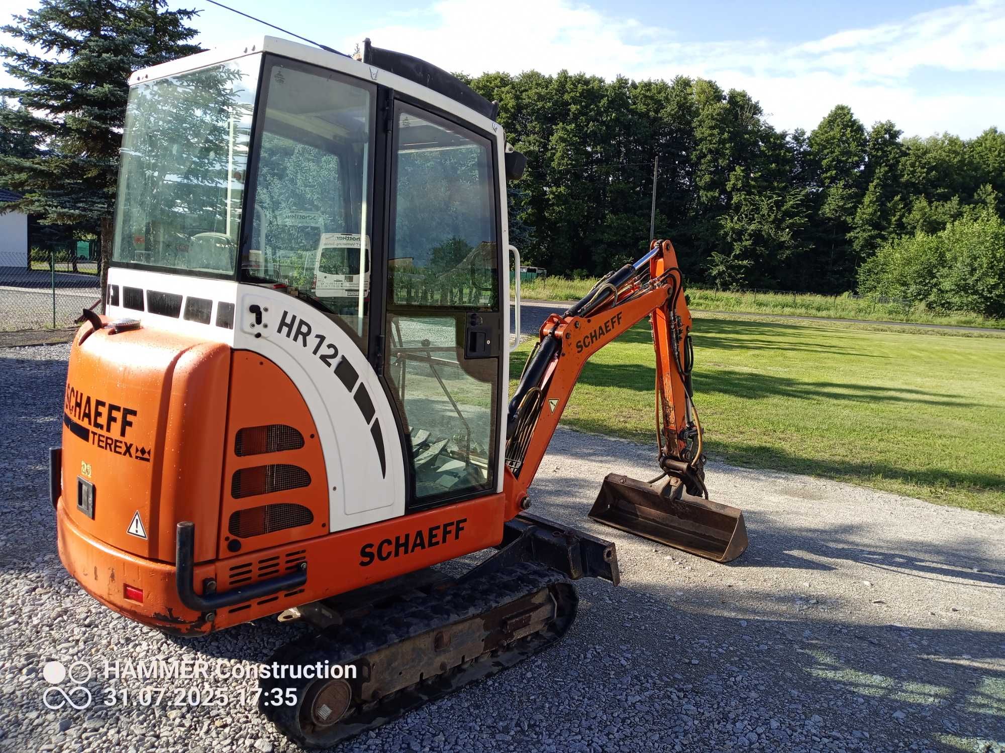 Minikoparka Terex  Tc16 Schaeff  Hr12 jak Kubota yanmar jcb