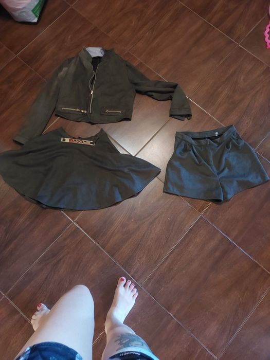 Костюм 3 в 1. Шорты, спідниця та піджак