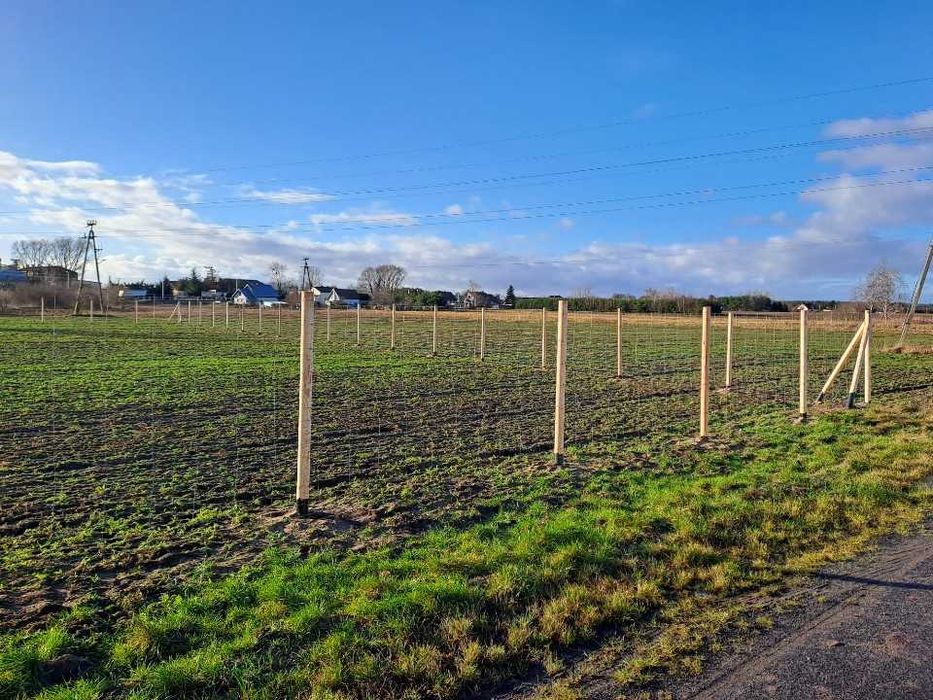 Ogrodzenie leśne,budowlane,tymczasowe, siatka leśna