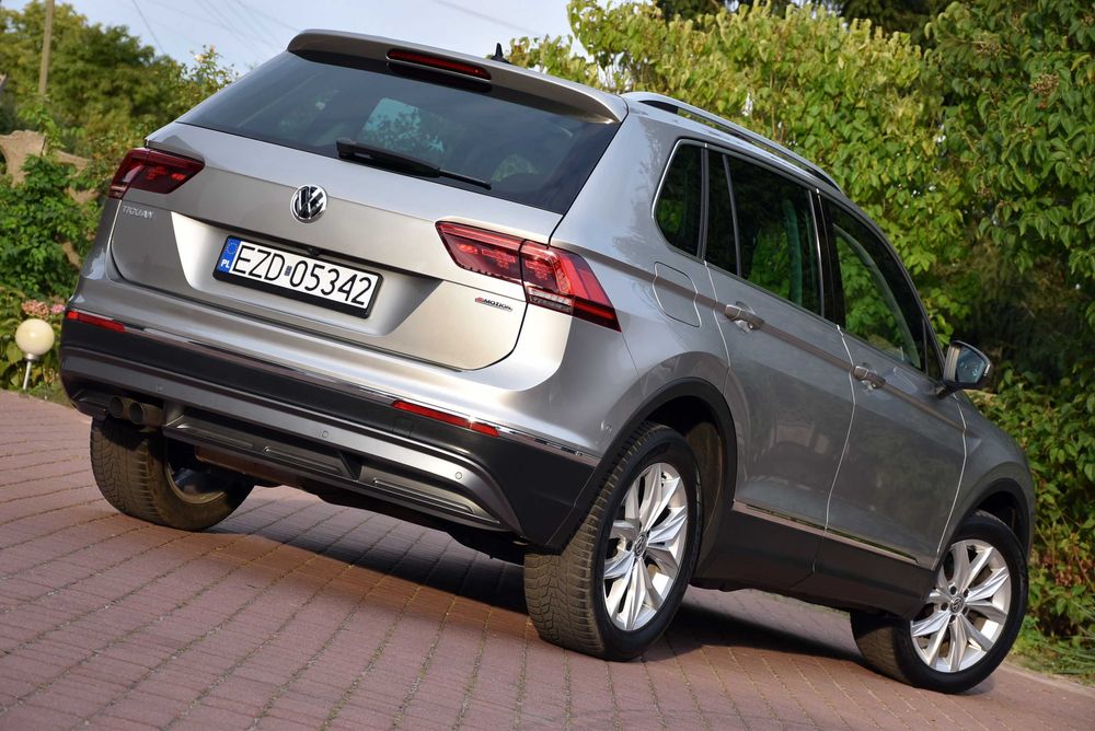 Volkswagen Tiguan II Highline 2.0TDI 4x4 AUTOMAT BOGATY Doinwestowany!