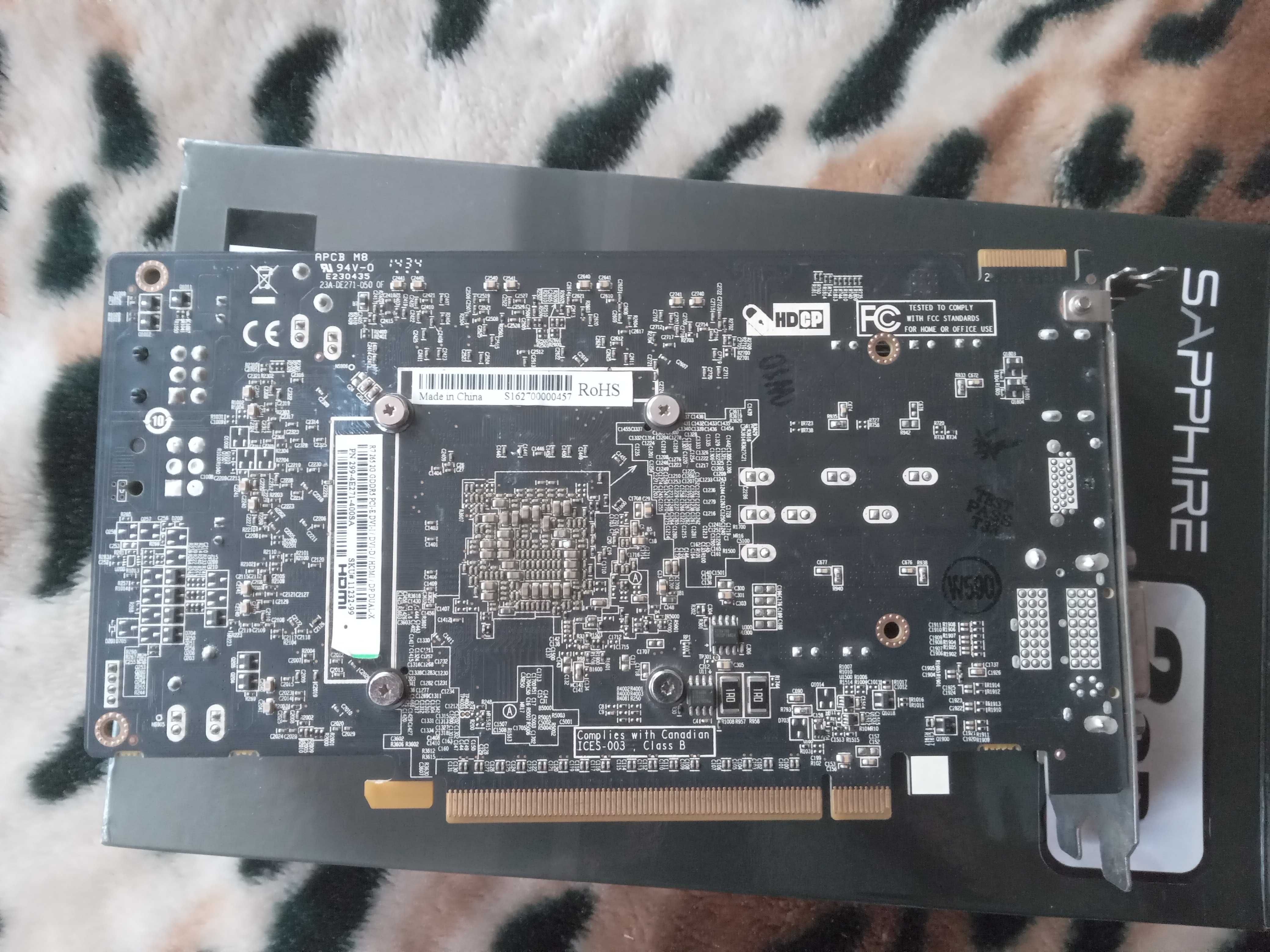 Видеокарта Radeon R 7 265  2gb под ремонт