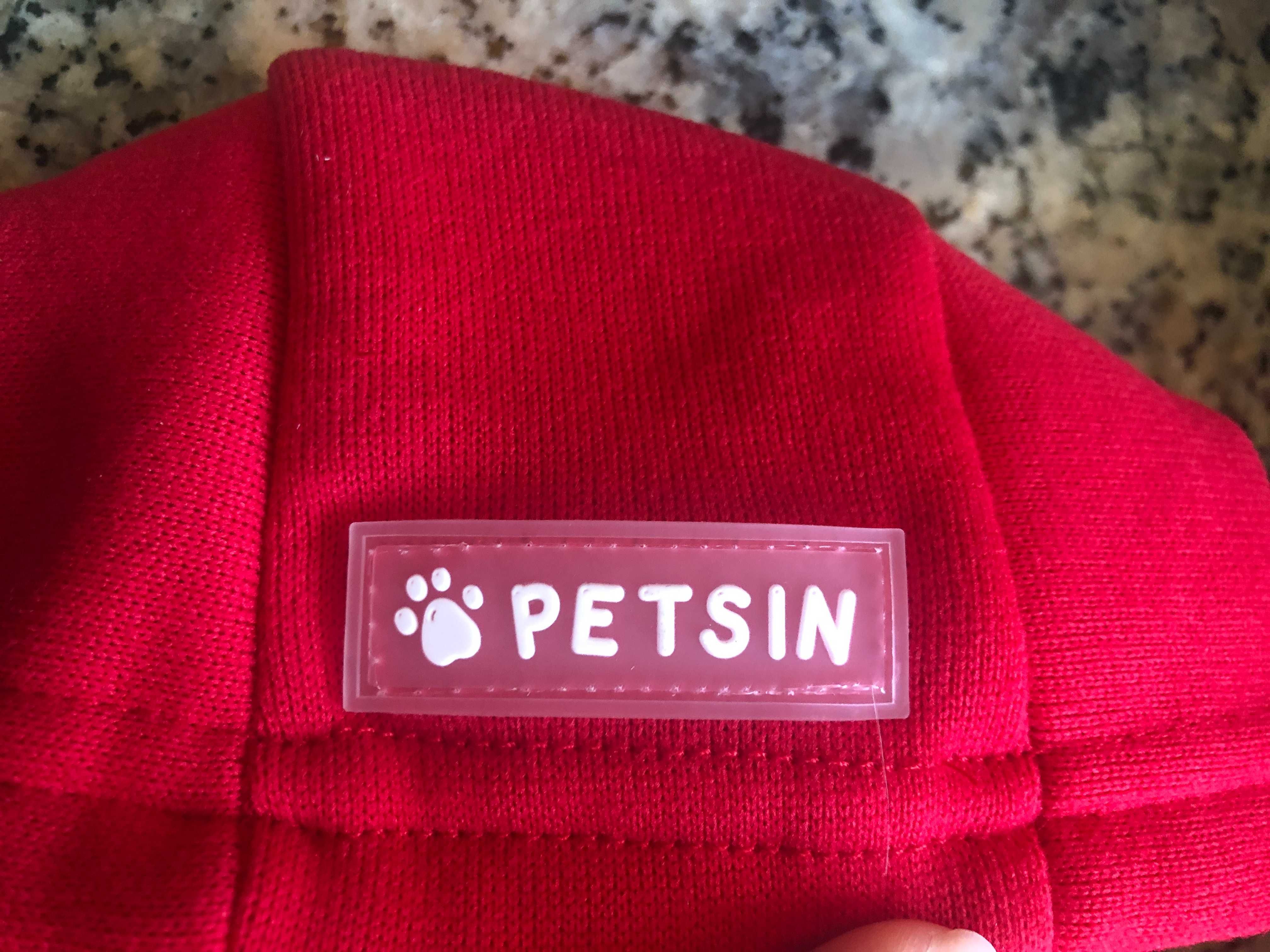 Moletom novo animal estimação