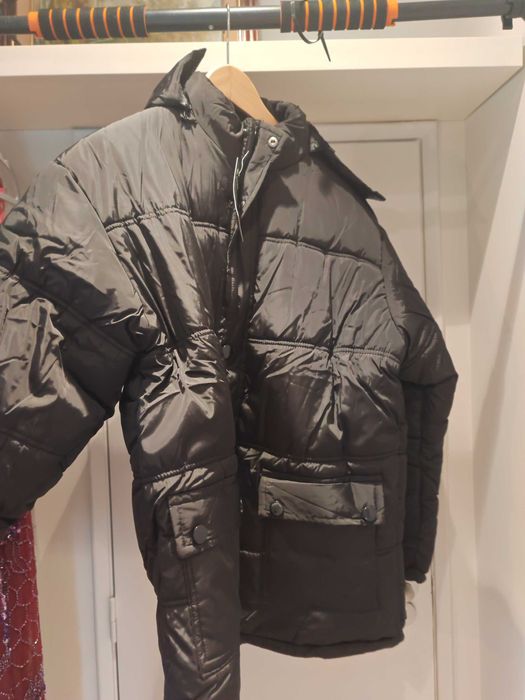 Casaco Parka Preta NOVA com etiqueta