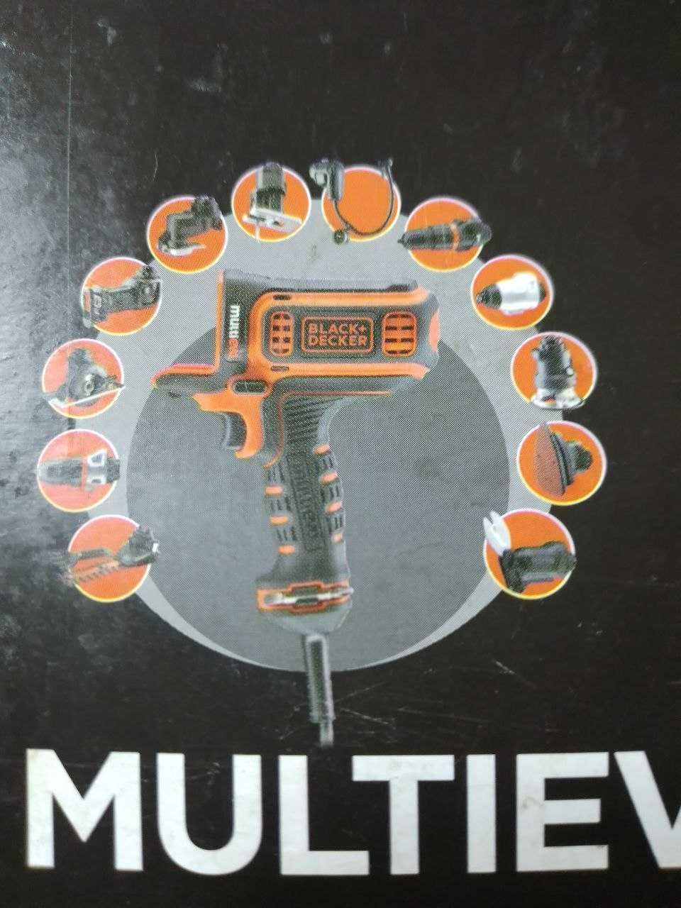 Шуруповерт мережевий Black+Decker Multievo™ MT350K стан новоого.