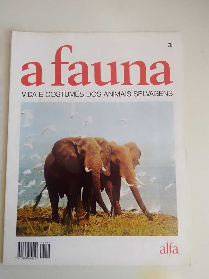 "A Fauna - vida e costumes dos animais selvagens" 8 volumes