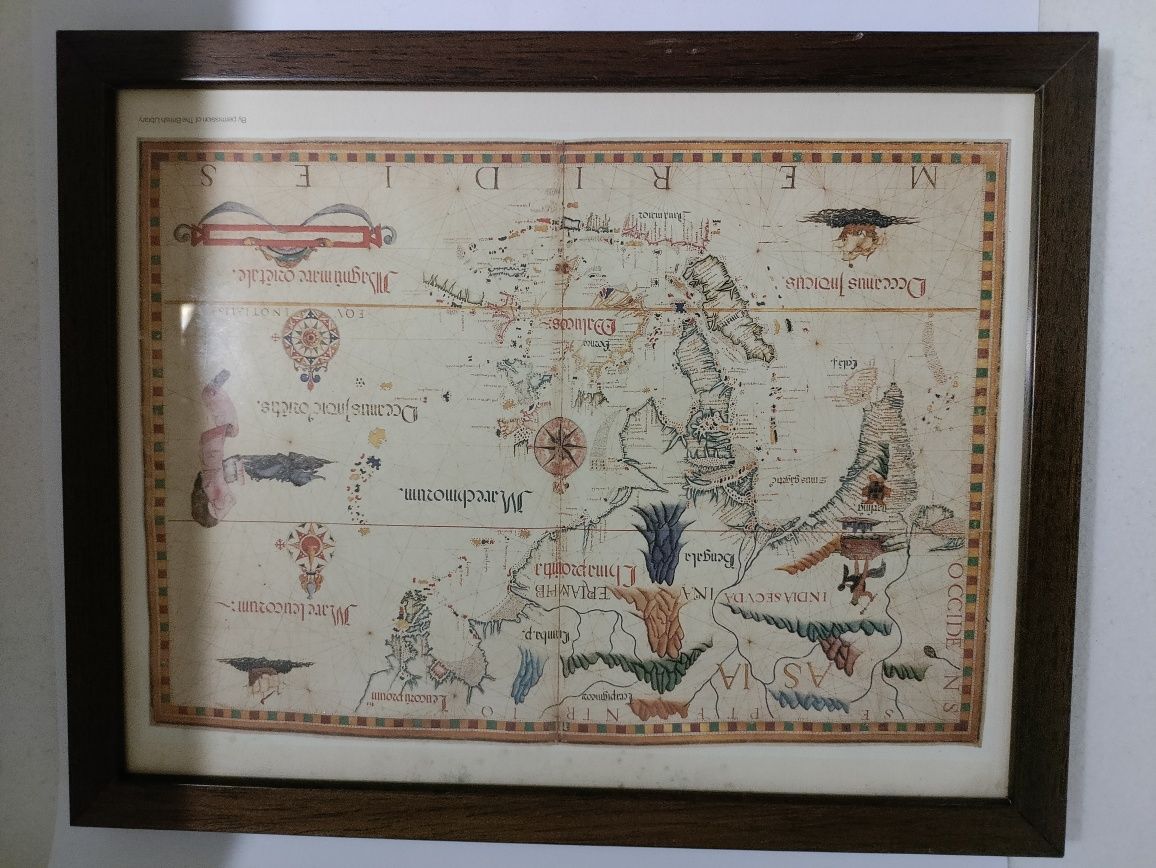 Quadros de mapas