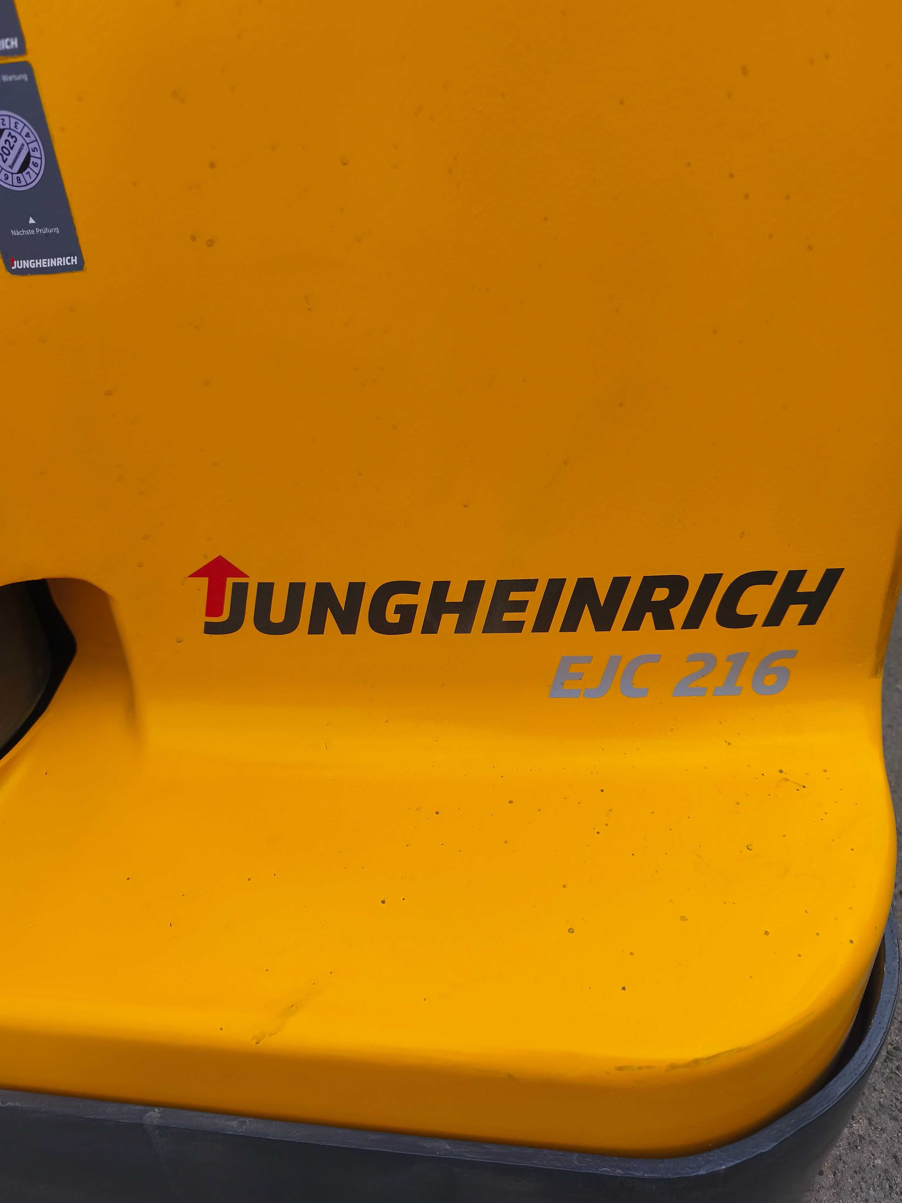 Бу штабелер Jungheinrich EJC 216 2006р., 1600кг., 4300мм.