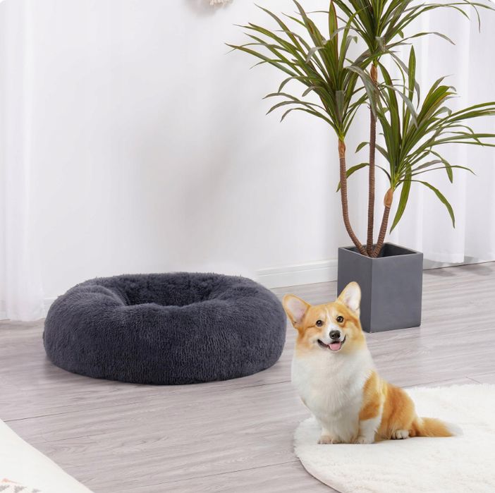 hmtope okrągłe legowisko dla psa i kota 70 cm