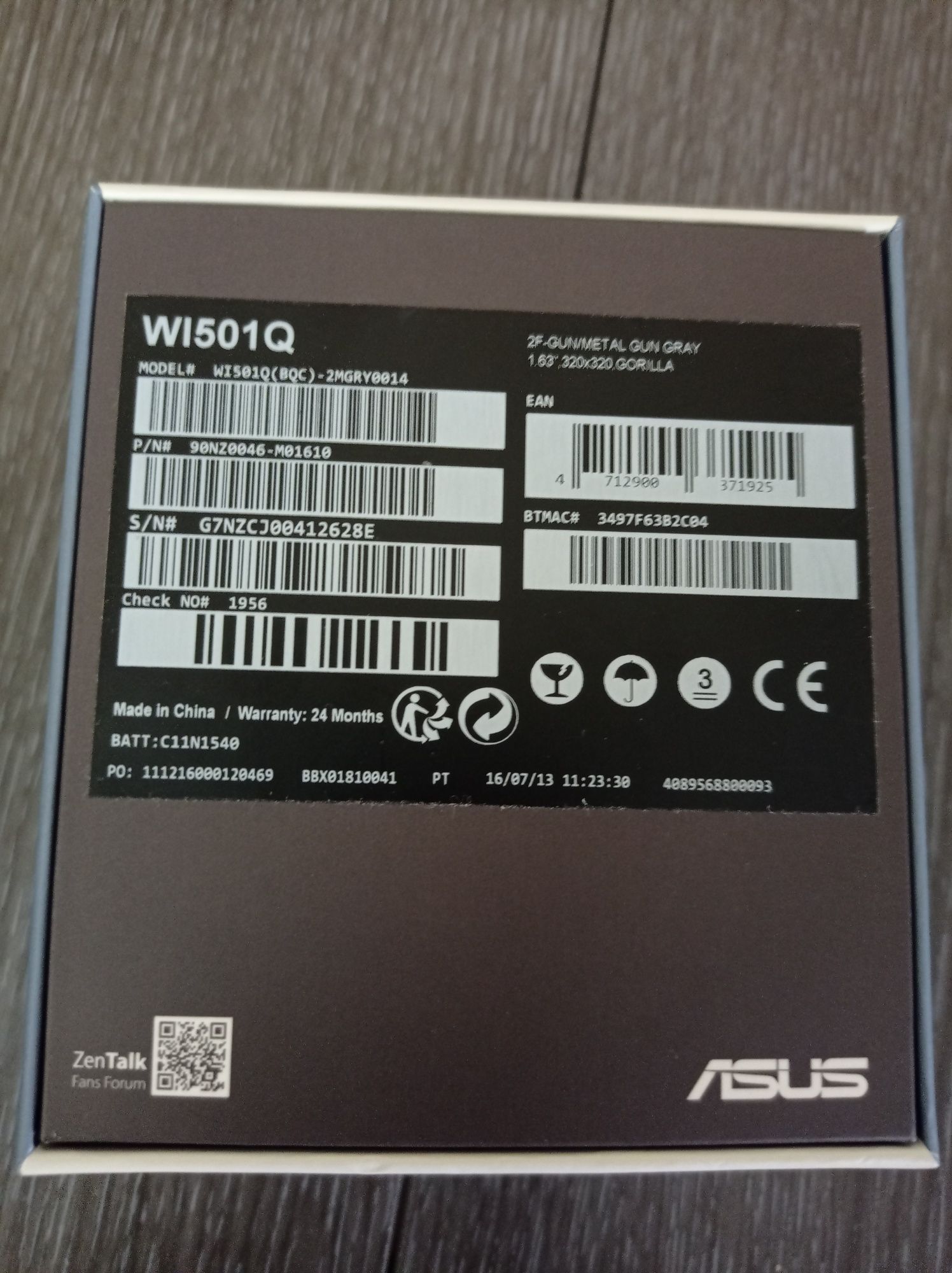 Smartwatch ASUS zenwatch2 pouco uso