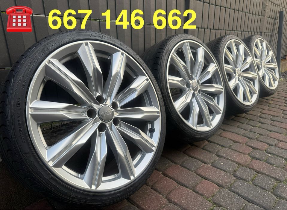 20 cali felgi koła Audi oryginalne A4 A5 A6 A7 S-Line 5x112 9J et37