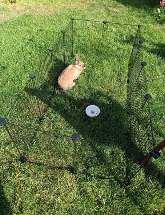 Klatka kojce dla małych zwierząt wybieg zagroda dla królika, chomika