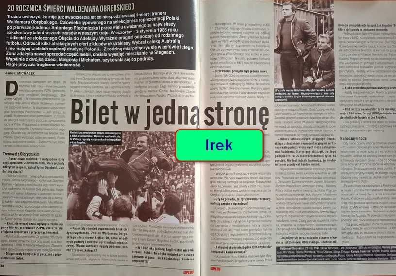 Miesięcznik "Piłka Nożna - plus" - rocznik 2005