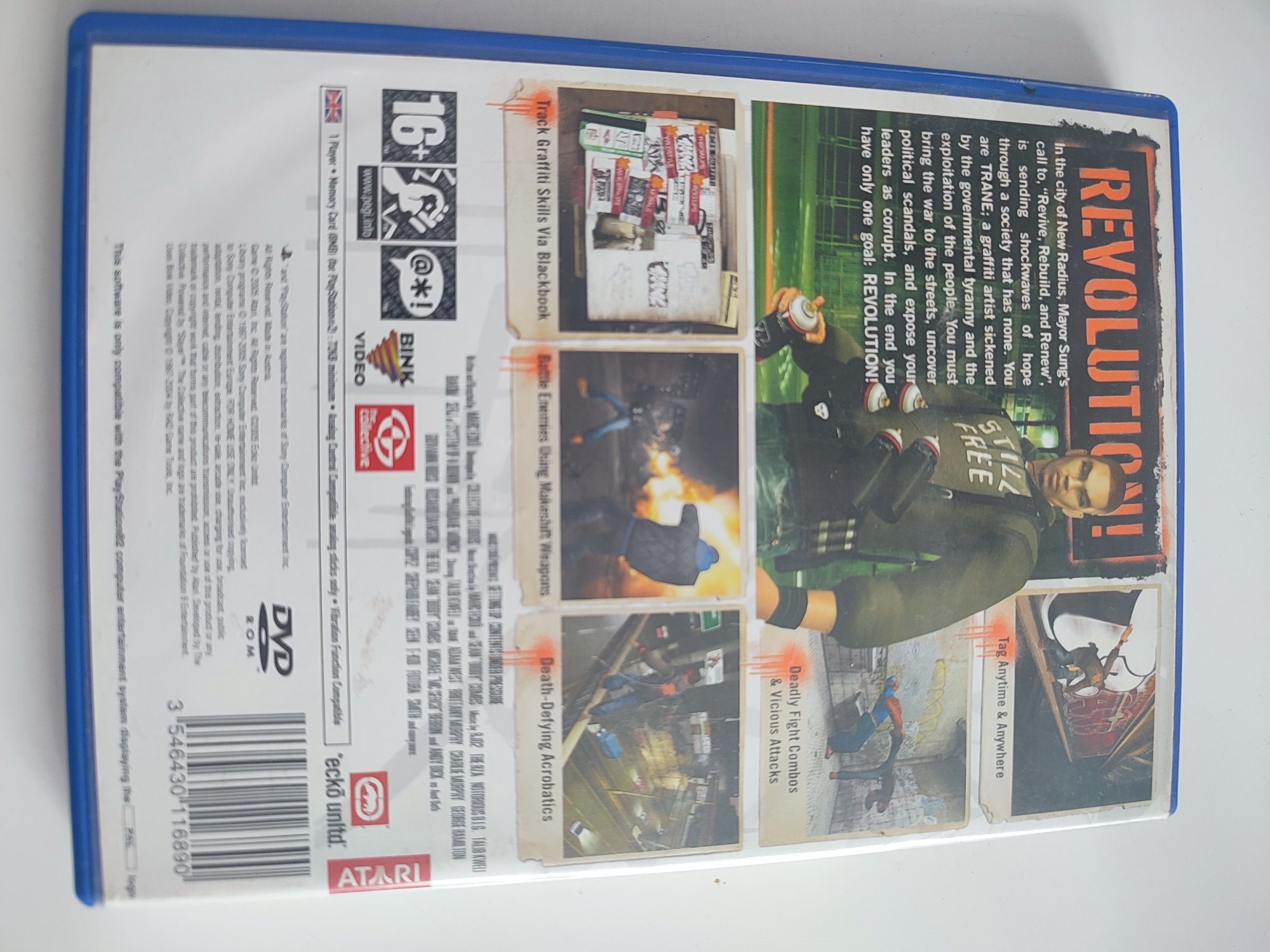 Marc Ecko's Getting Up Contents Under Pressure PS2