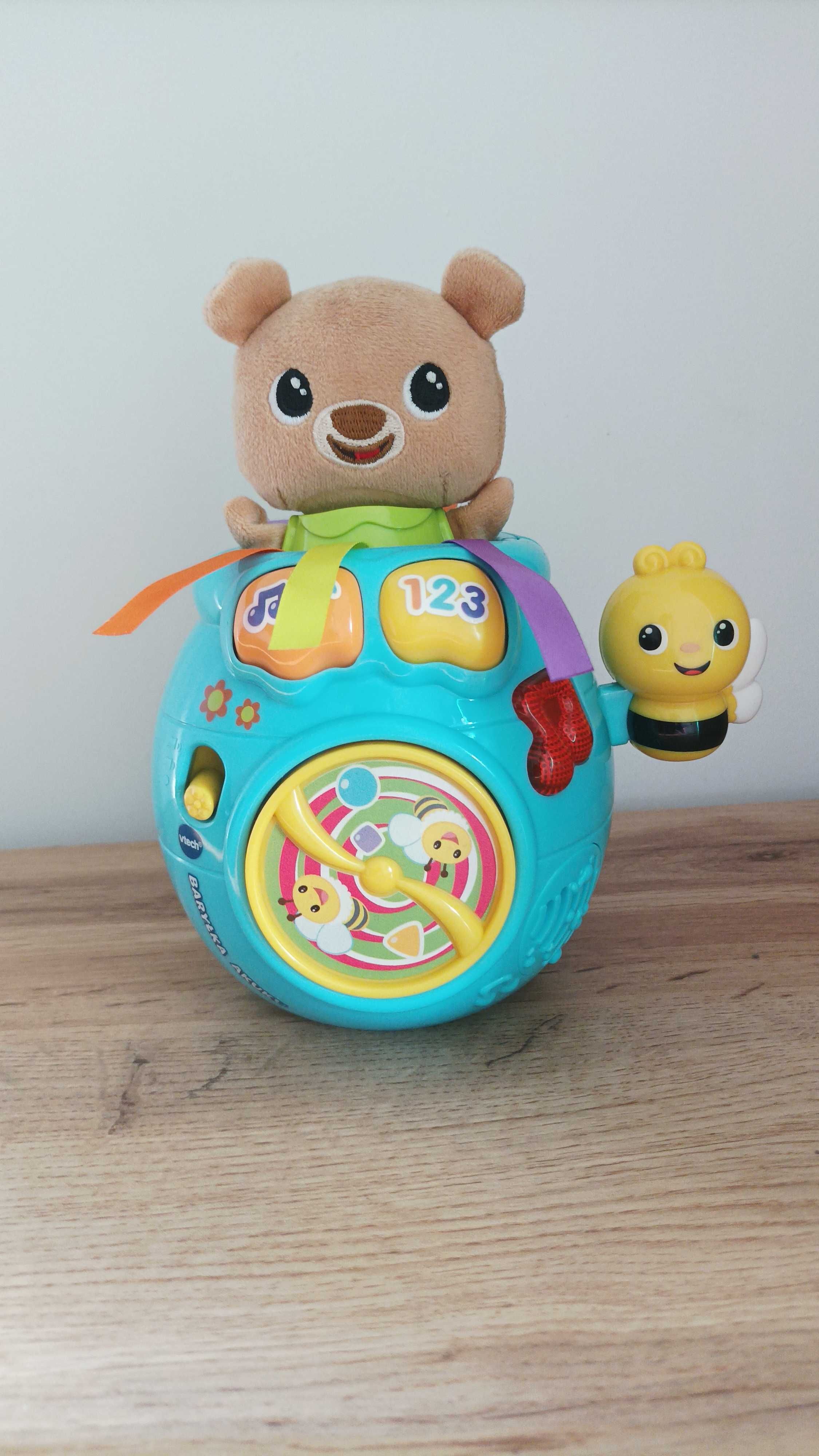 Vtech baryłka miś akuku