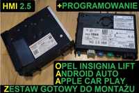 Opel Insignia LIFT HMI2.5 radio zestaw zamiast HMI2.0 AA CP AndroidAut