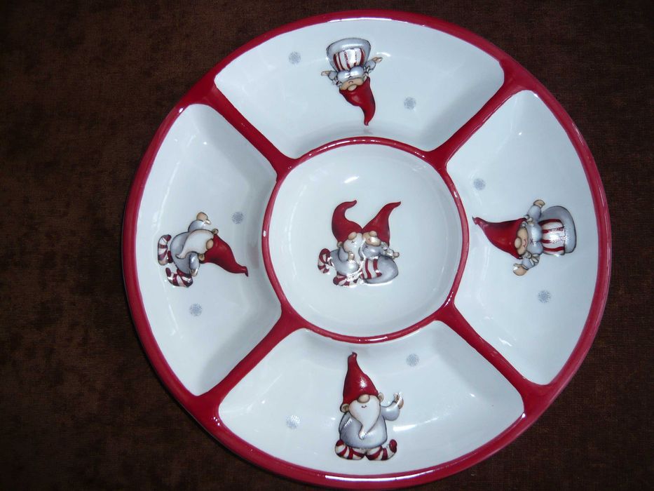 Talerz bożonarodzeniowy dzielony firmy Home&You