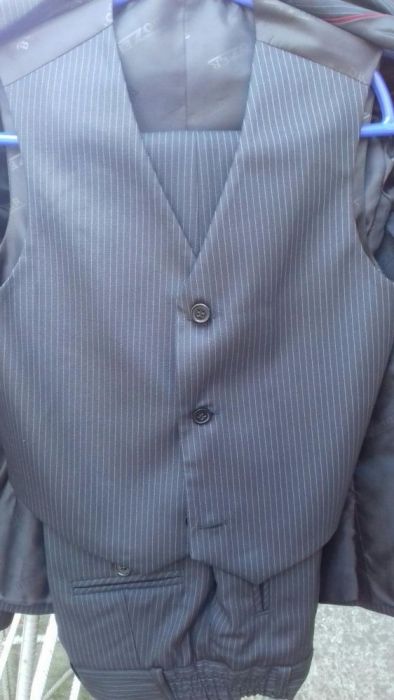 Костюм тройка шкільний Bozer піджак 134р