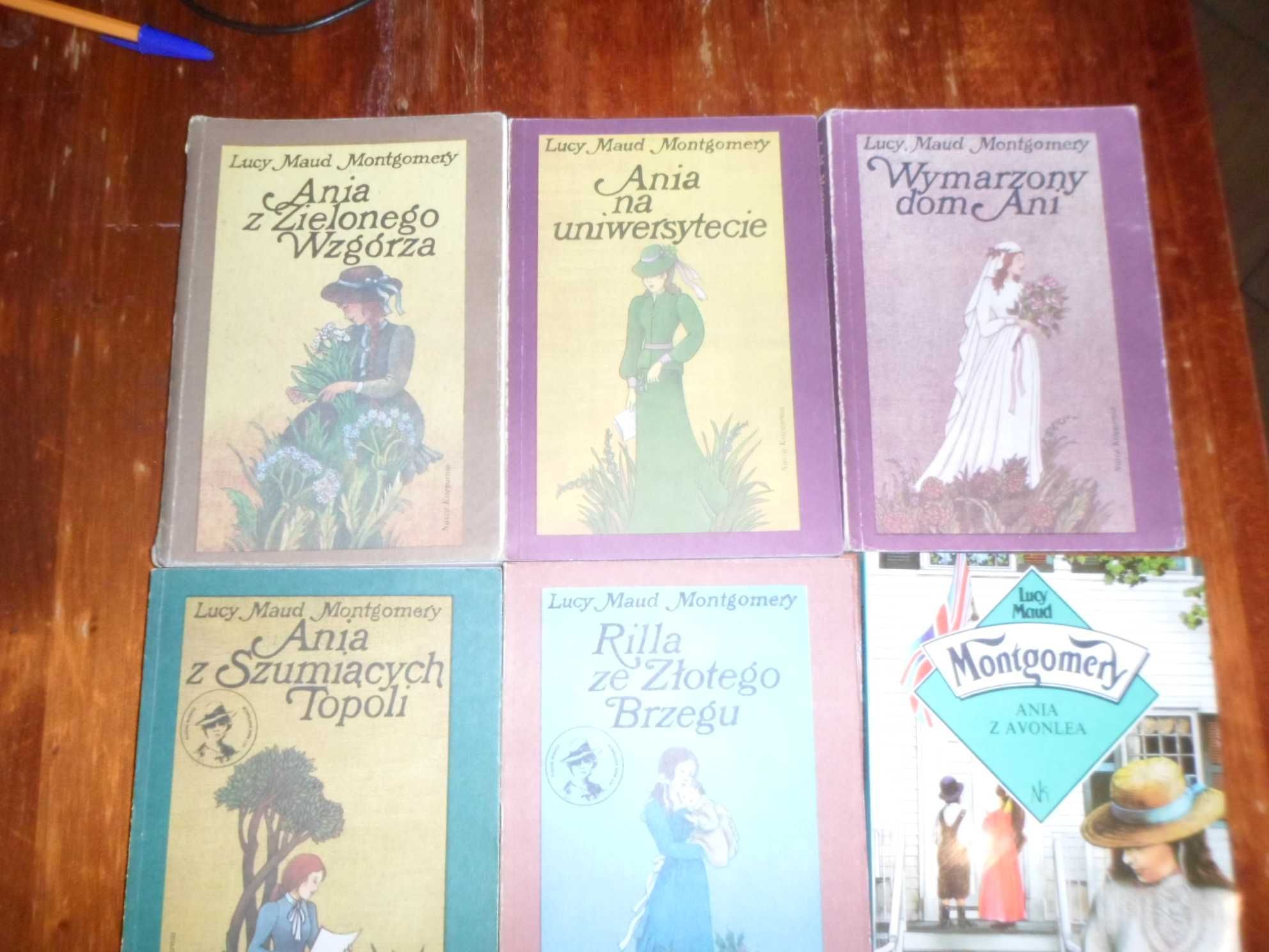 Lucy Maud Montgomery - Ania z Zielonego Wzgórza 7 książek