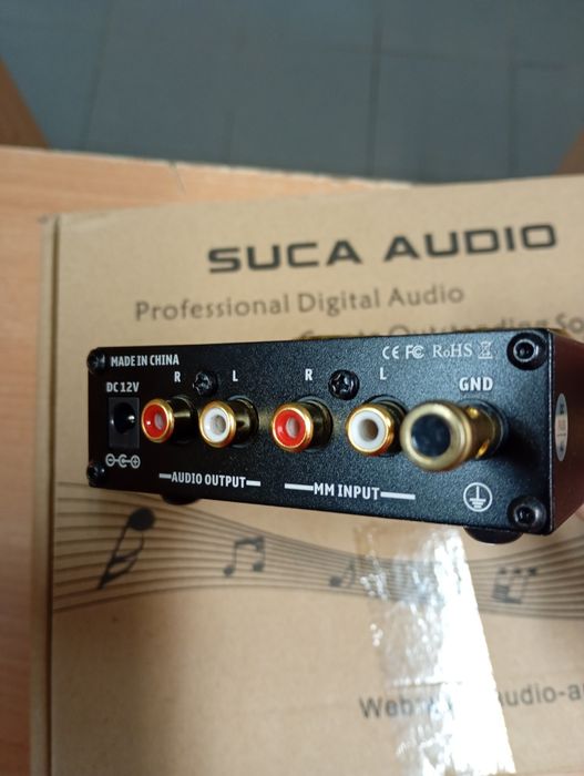 Przedwzmacniacz lampowy Suca Audio Phono Box P4 Komis Madej Tarnów