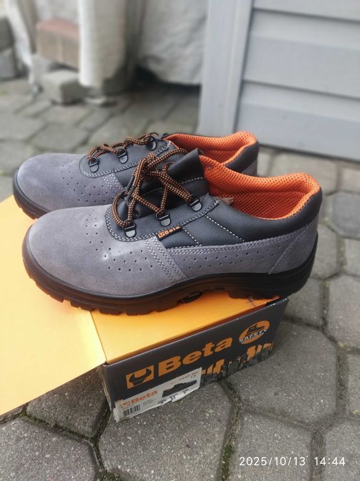 półbuty buty męskie robocze marki beta skórzane 43 dł. wkł. 28 cm nowe