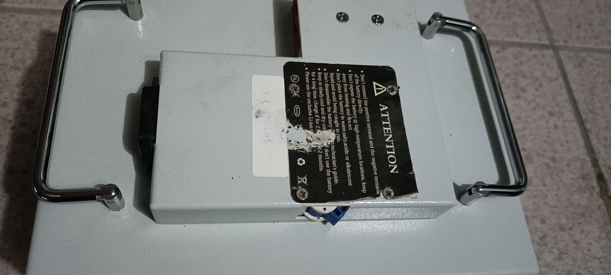 Caixa da bateria para mota voxter